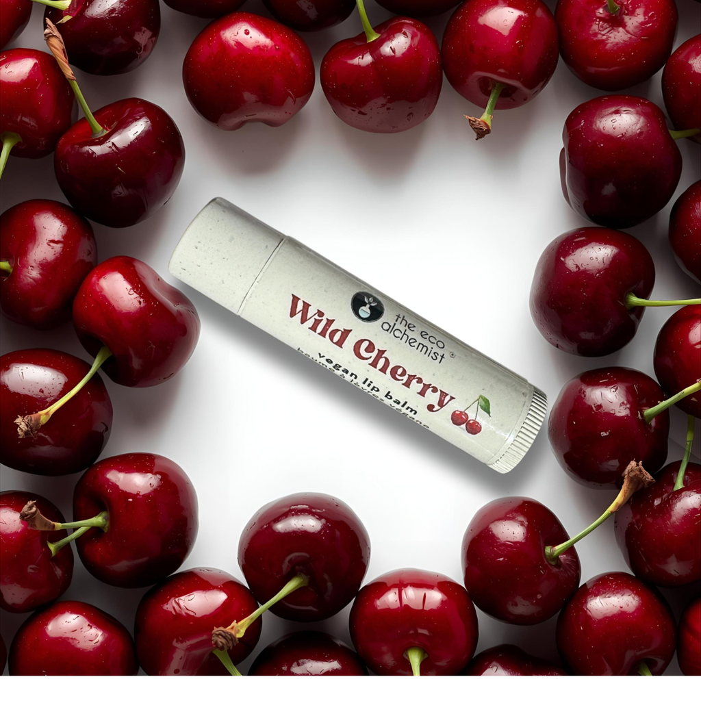 Compostable Wild Cherry Lip Balm