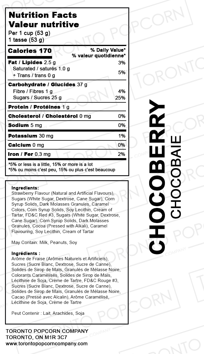 Popcorn Chocoberry