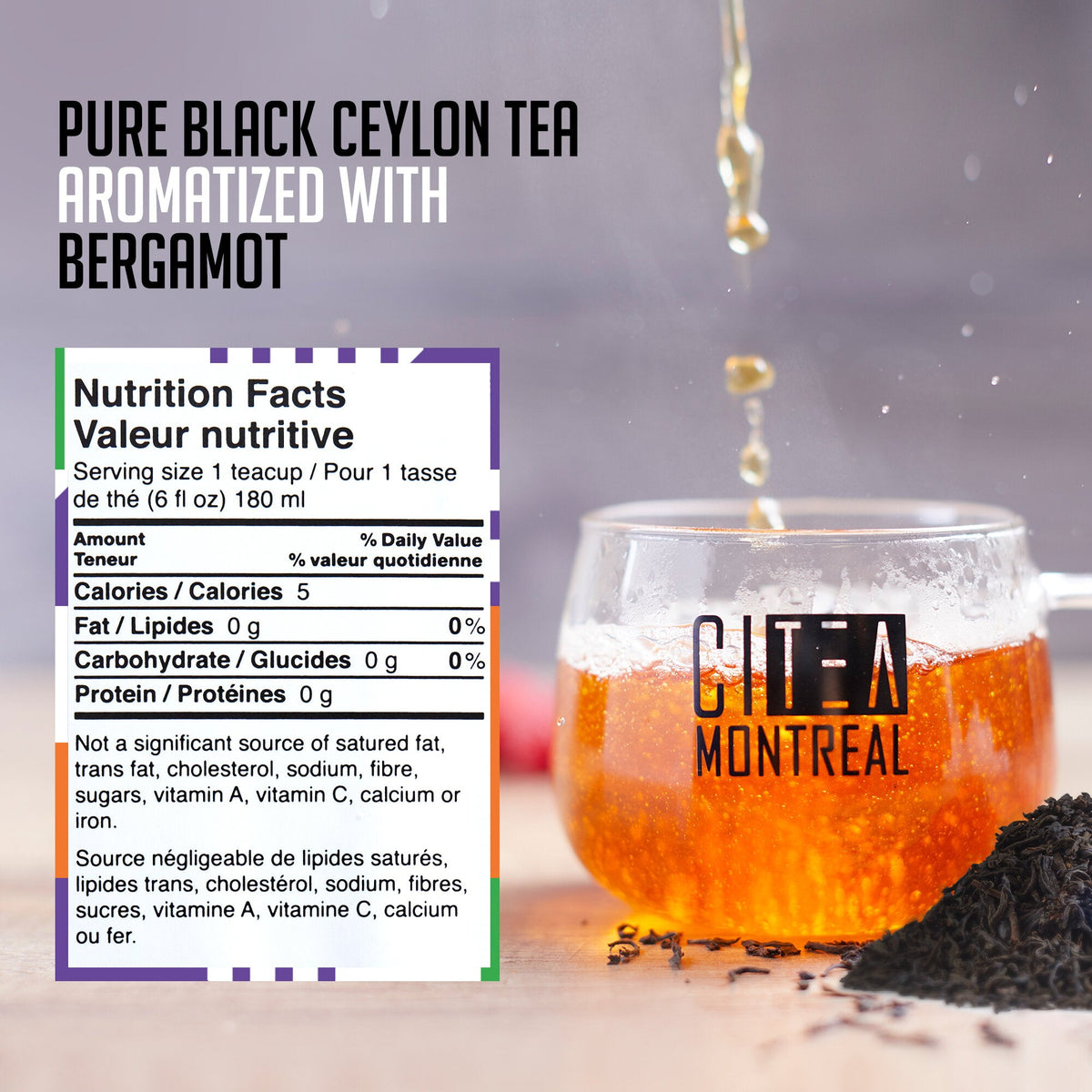Earl Grey and Orange Pekoe Loose Leaf Black Tea