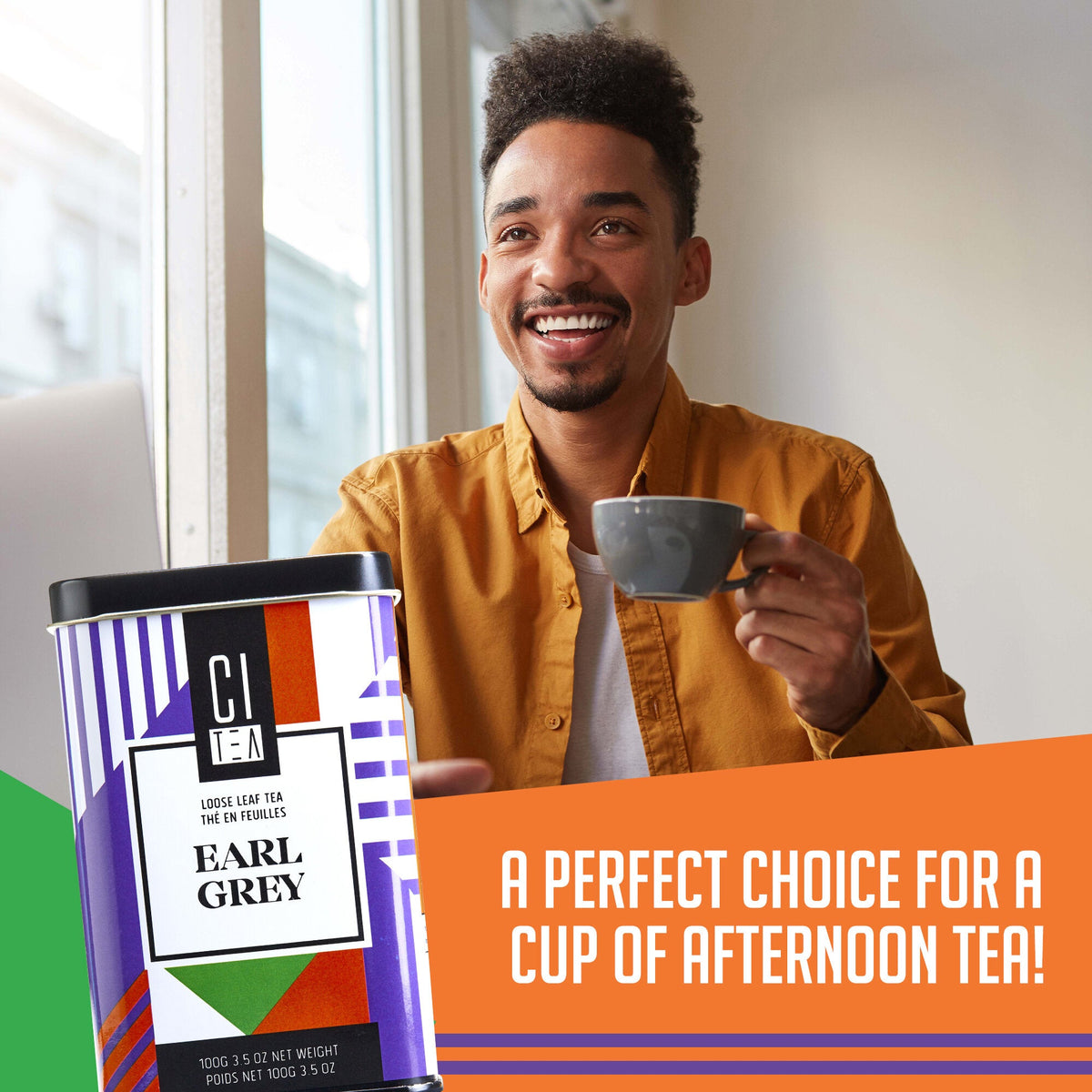 Earl Grey Loose Leaf Tea with Teaball - 100g