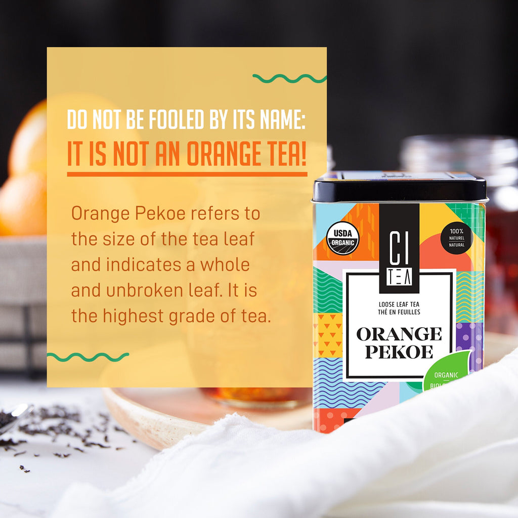 Organic Orange Pekoe Black Loose Leaf Tea