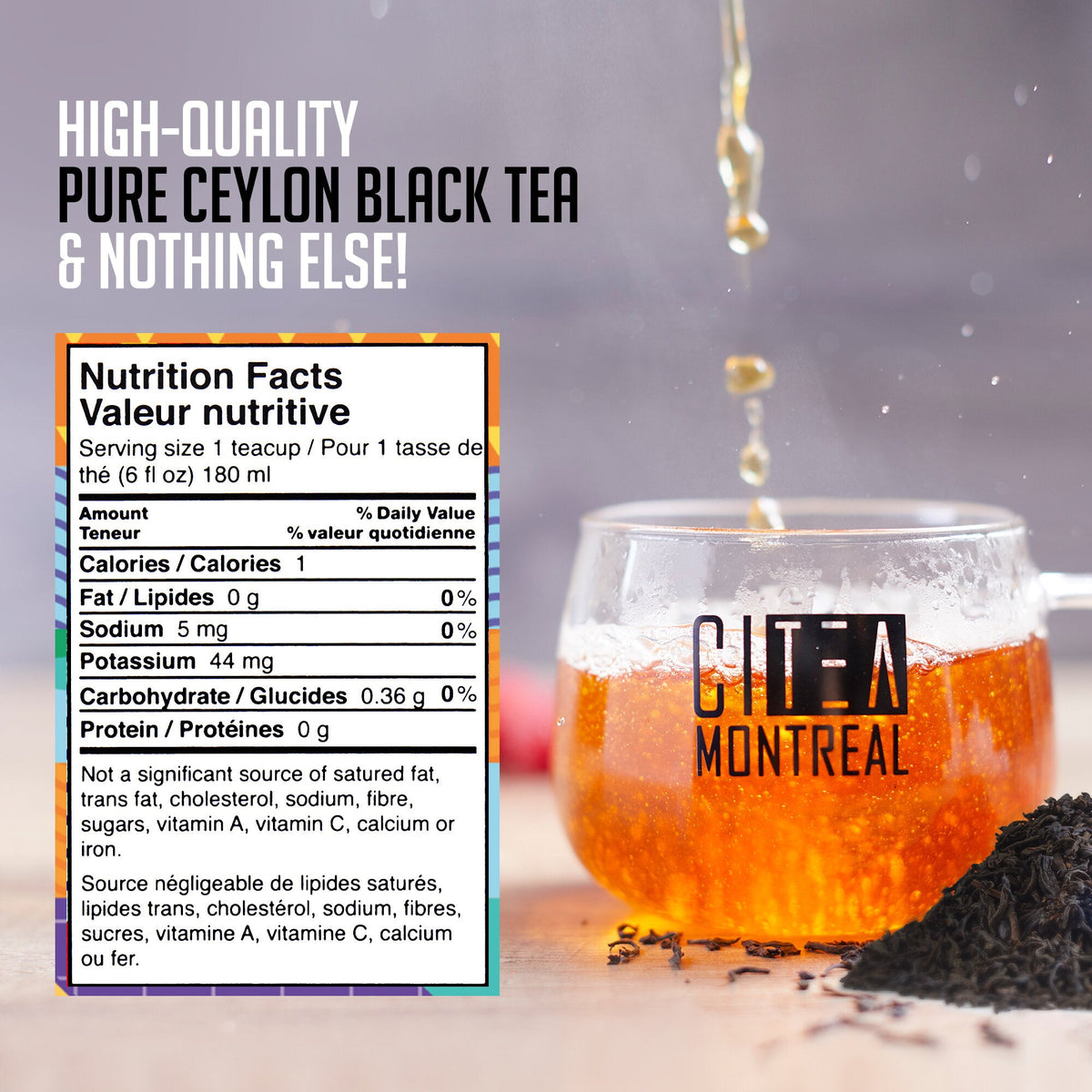 Earl Grey and Orange Pekoe Loose Leaf Black Tea