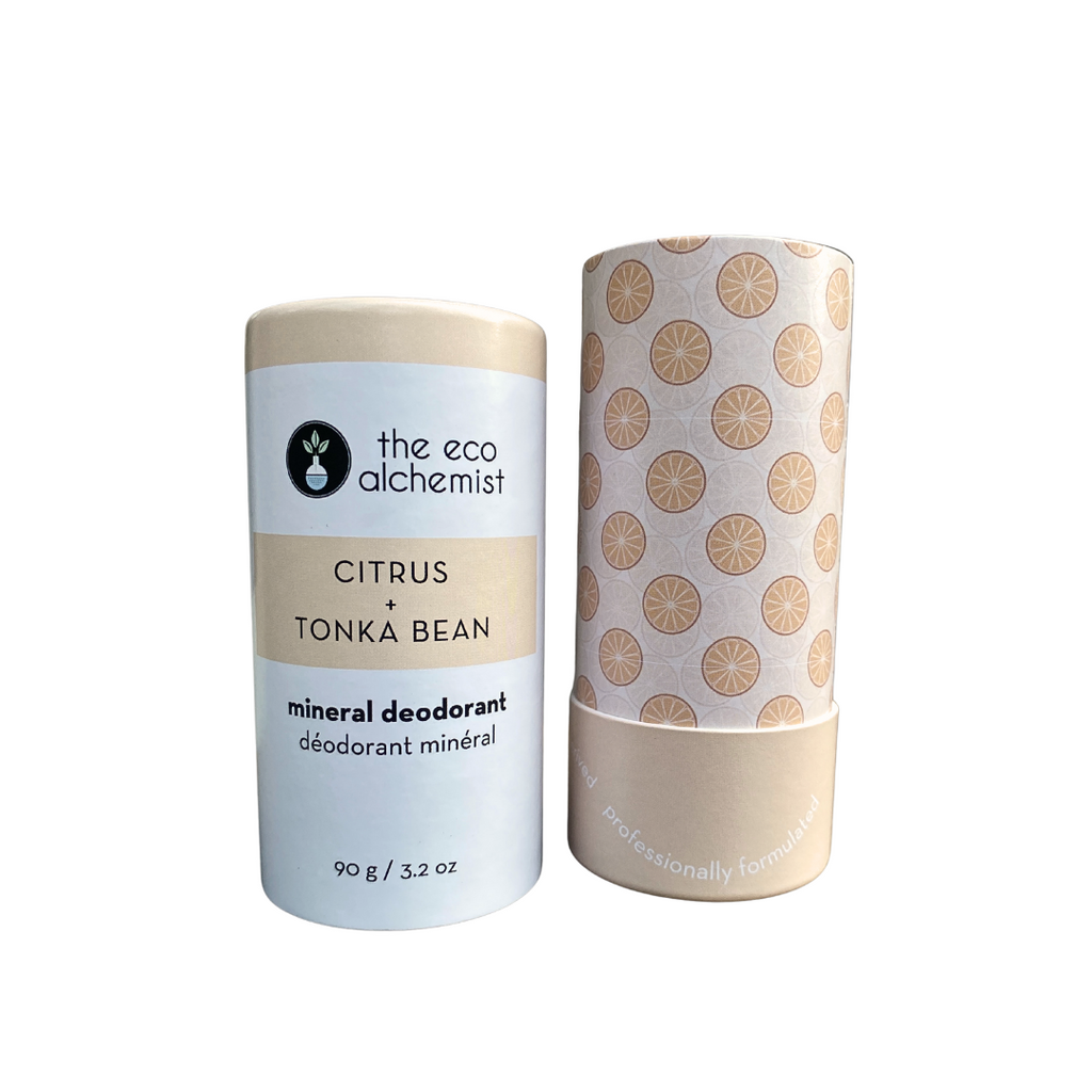 Citrus + Tonka Bean Mineral Deodorant Stick