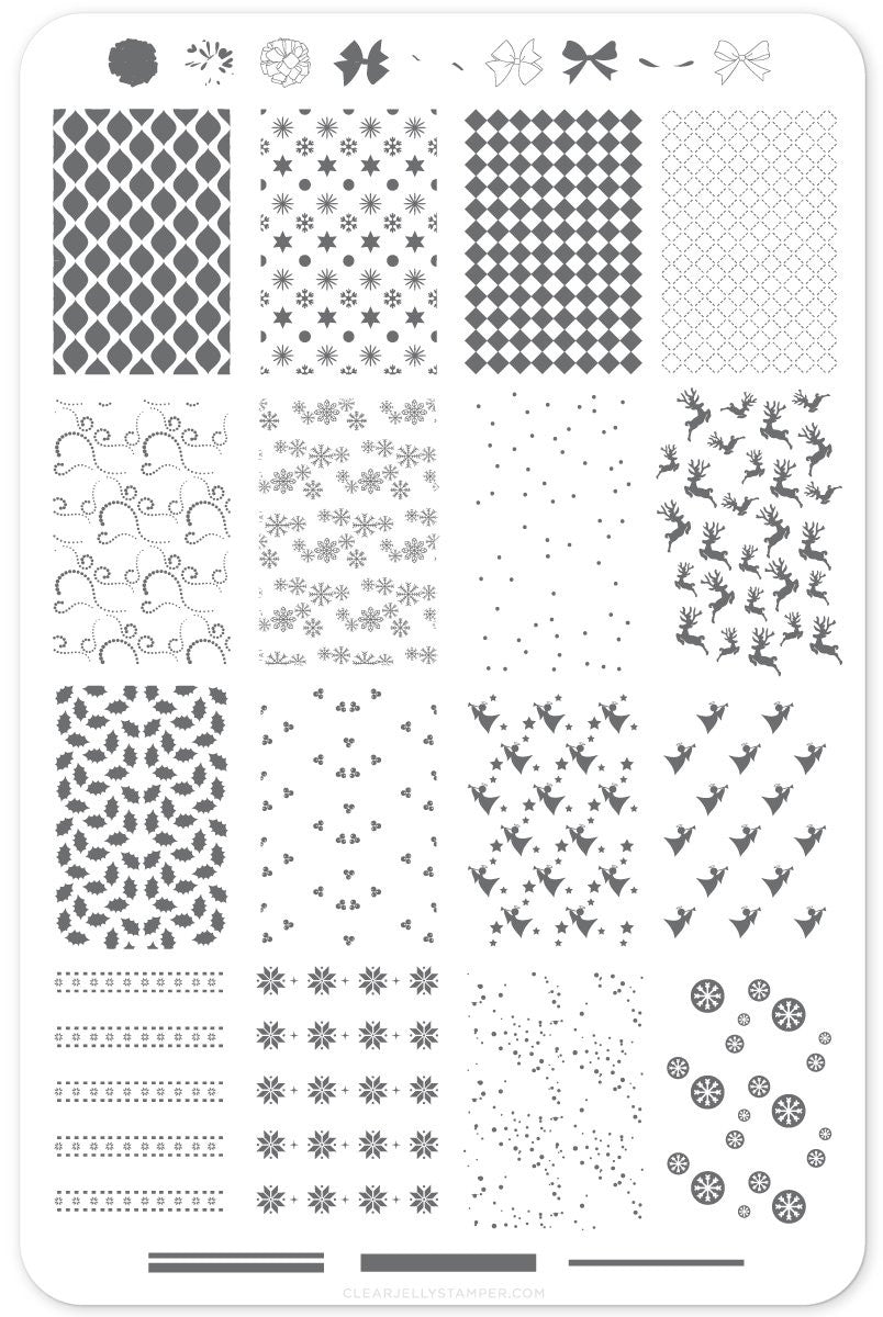 Clear Jelly Stamper - Pretty Paper Retro