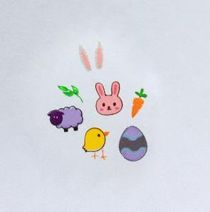 Clear Jelly Stamper - Easter 2