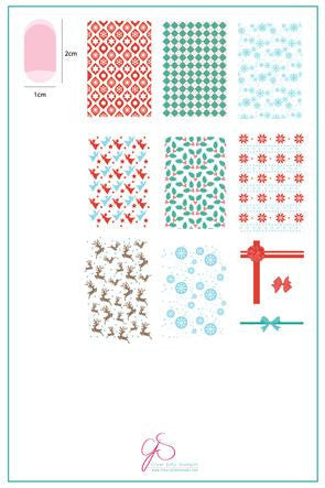 Clear Jelly Stamper - Pretty Paper Retro