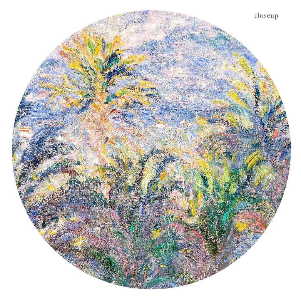 Claude Monet, Palm Trees at Bordighera Art Print – Museum Art Print