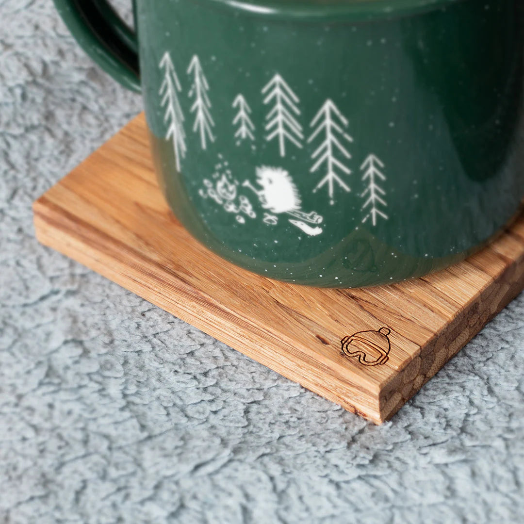 Ensemble de sous-verres - Activités hivernales x 4