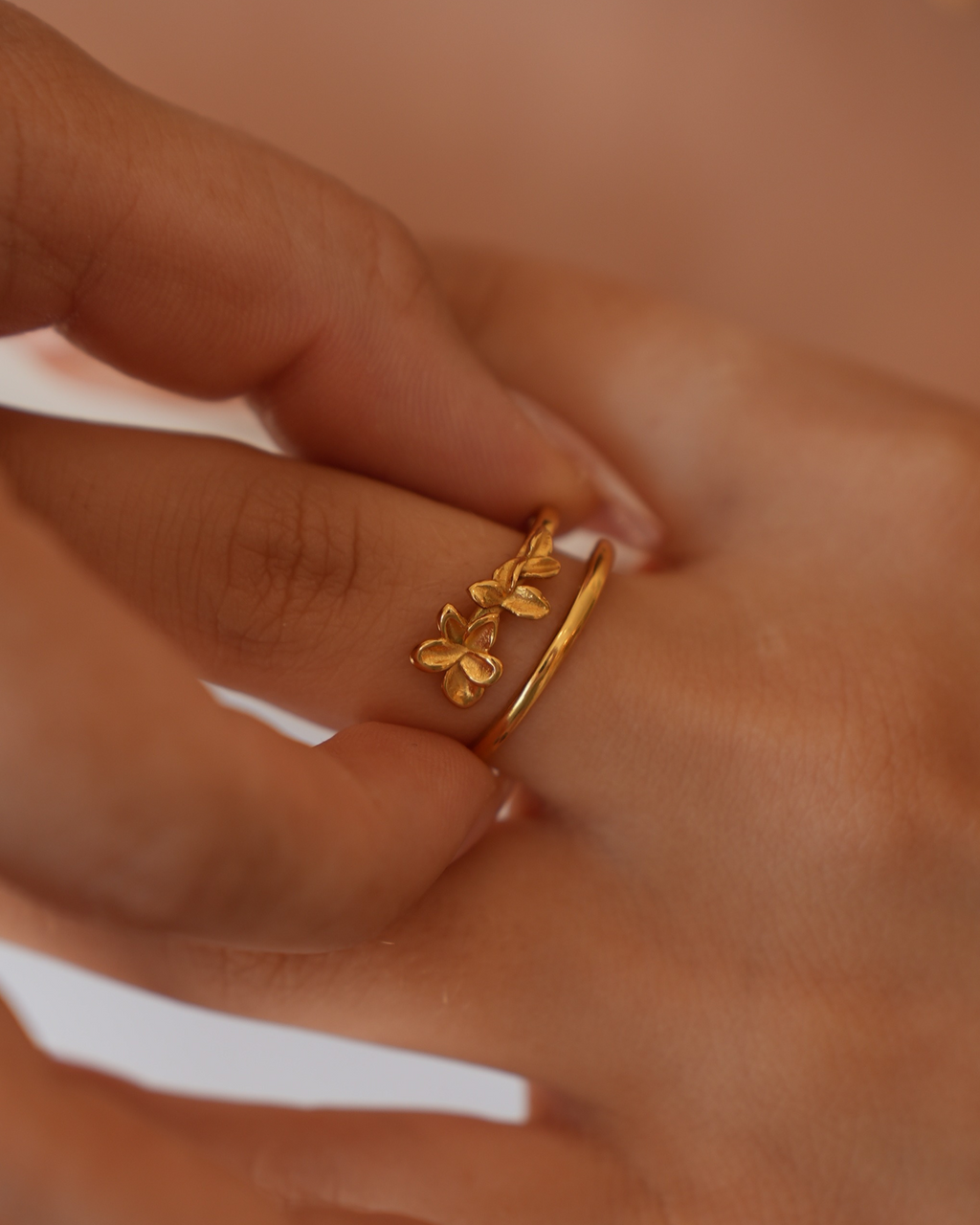 Bague réglable Bloom