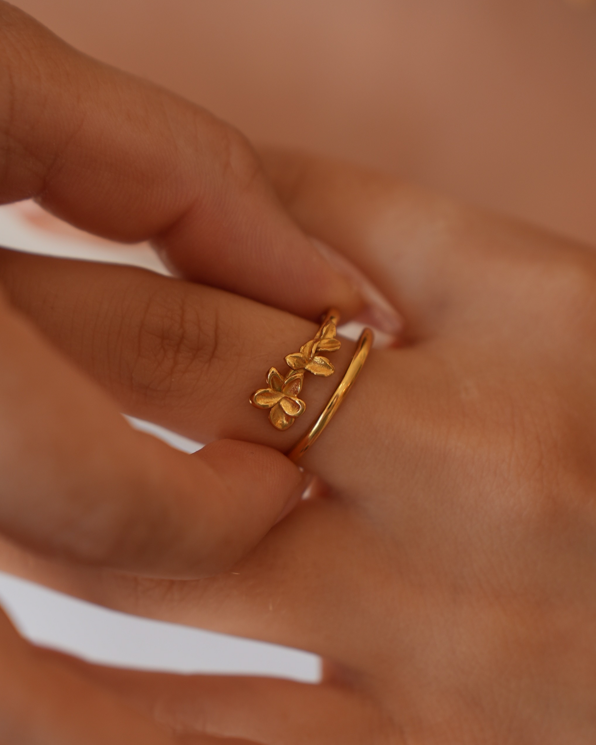 Bague réglable Bloom