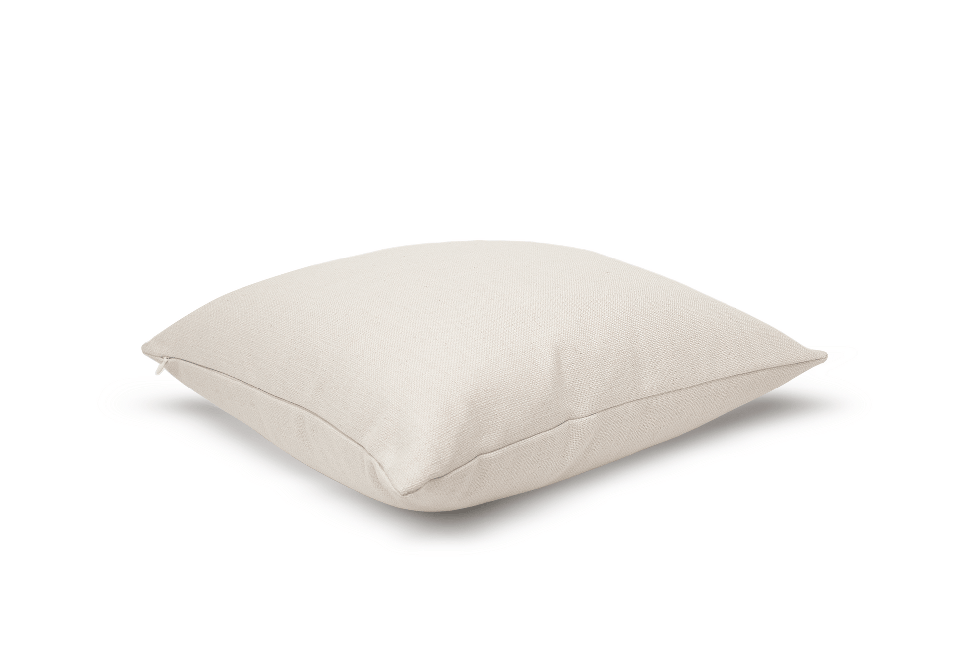 Housse de coussin crème