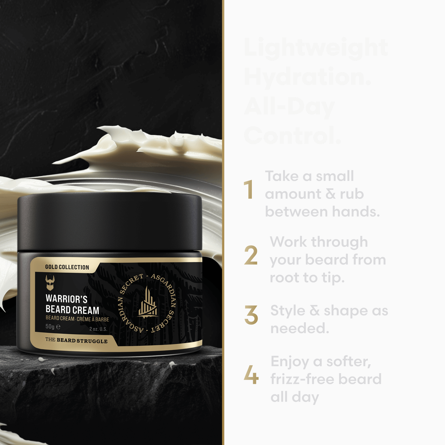 Beard Cream: Defeat Dryness and Itch