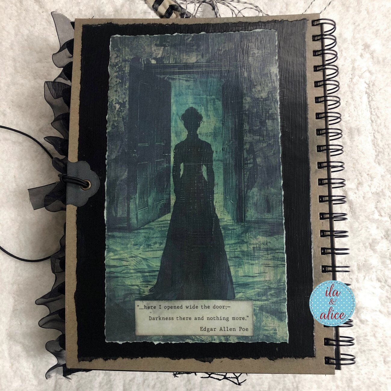 Wicked Witch Dark Academia Junk Journal for Halloween