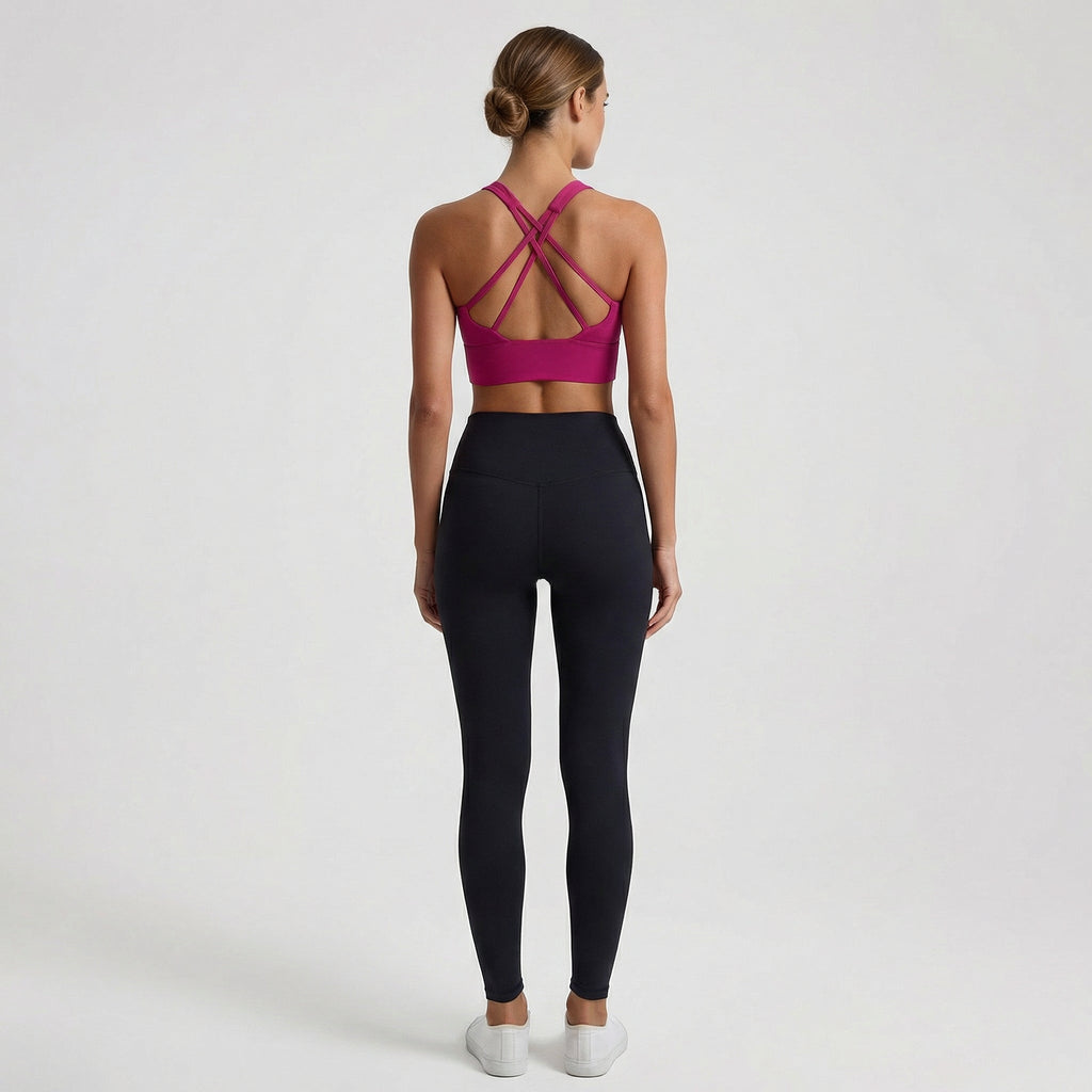 Criss Cross Sports Bra