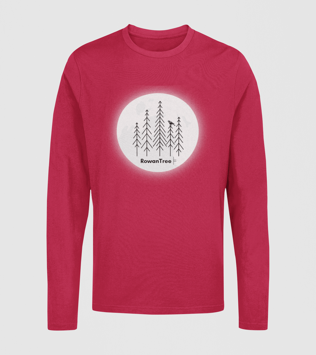 Moonlit Grove Long Sleeve Tee – Eco-Friendly, Ocean Plastic Removed