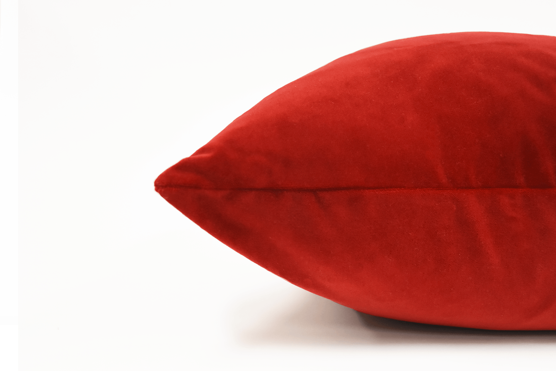 Housse de coussin en velours Escarlata