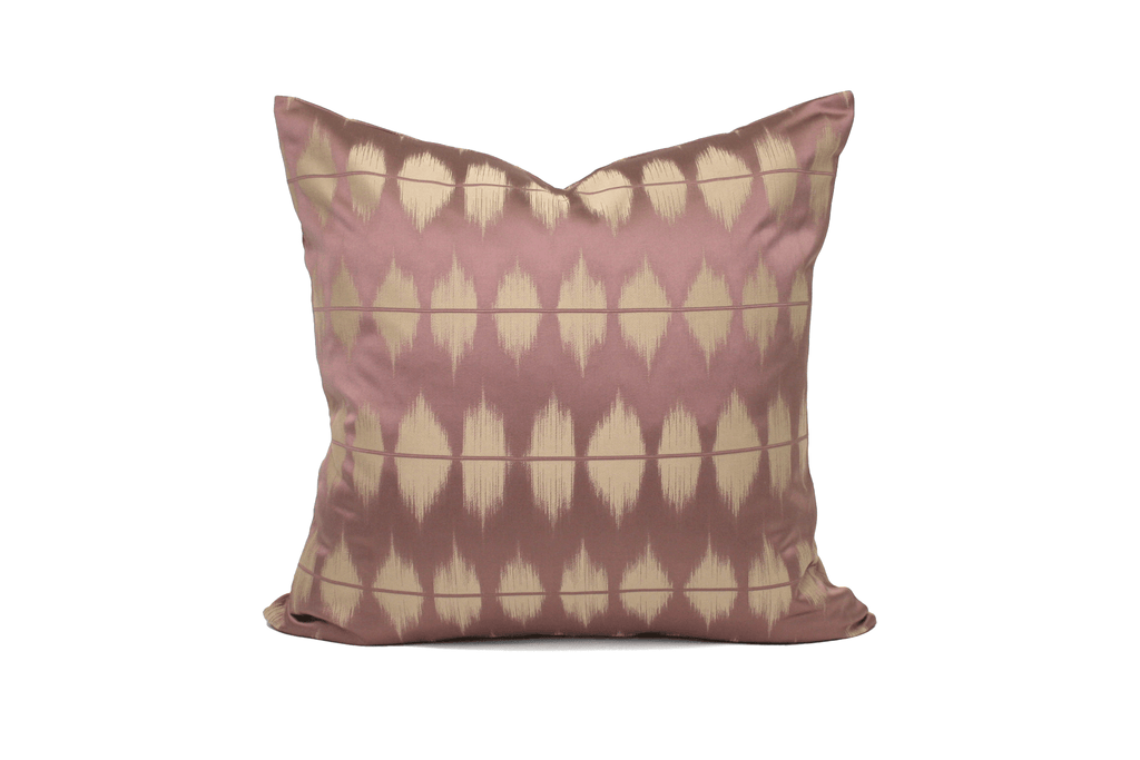 Housse de coussin Améthyste Ikat