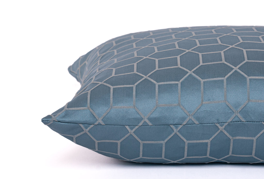 Steel Blue Cushion Cover