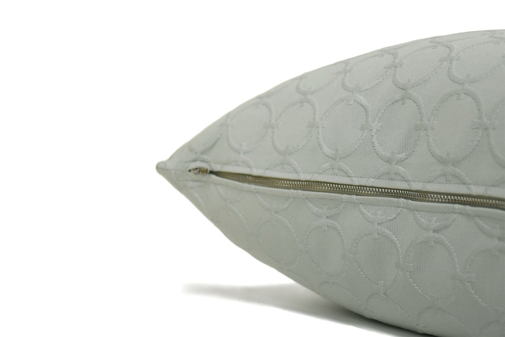 Housse de coussin givrée