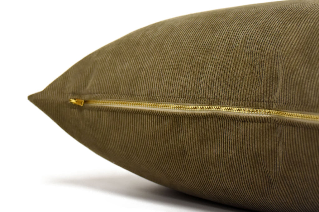 Housse de coussin en velours côtelé Woodland