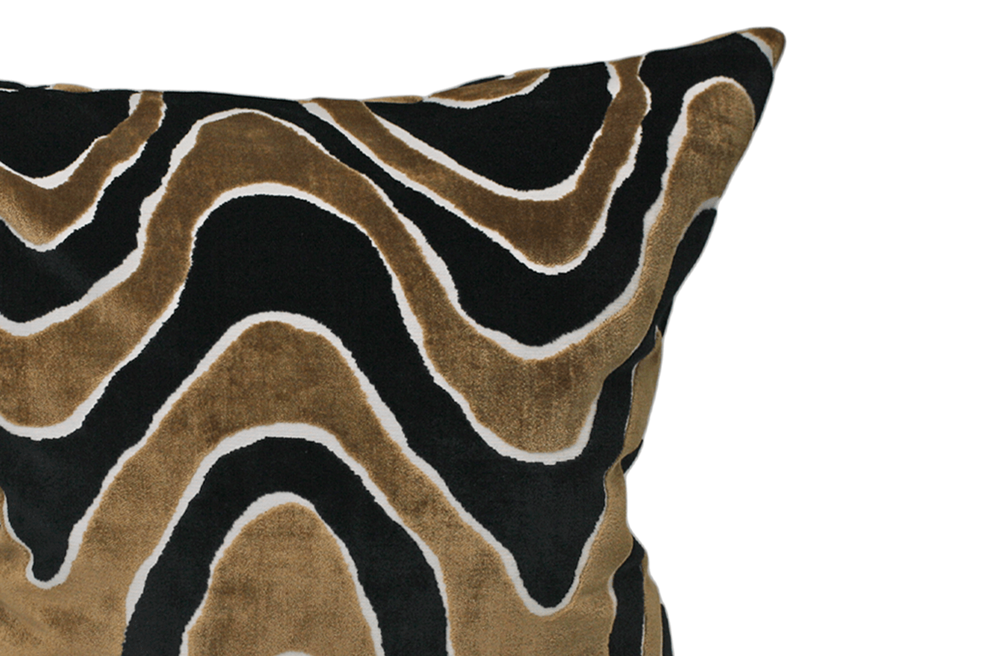 Black Tie Cushion Cover