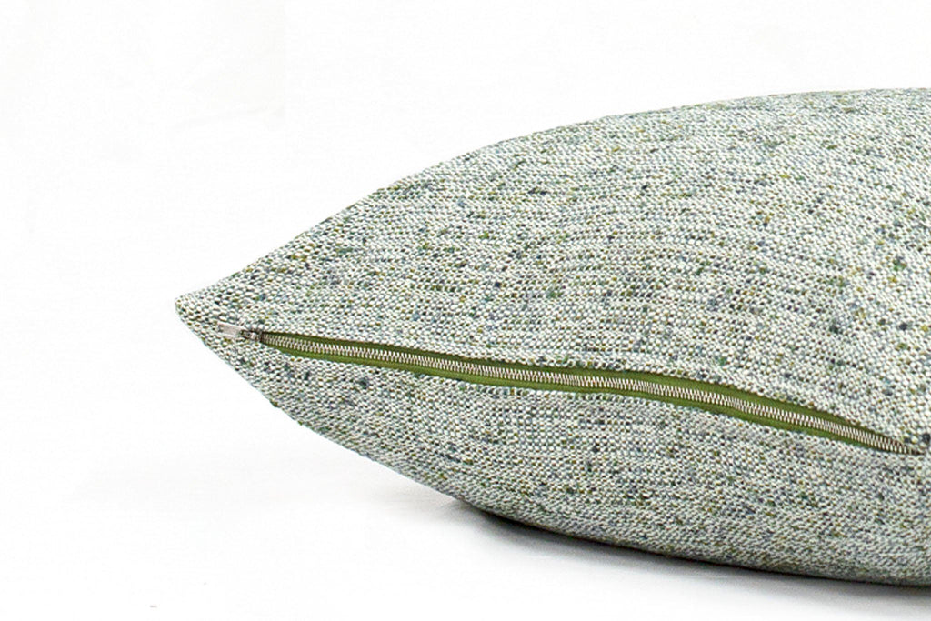 Housse de coussin en tweed égéen