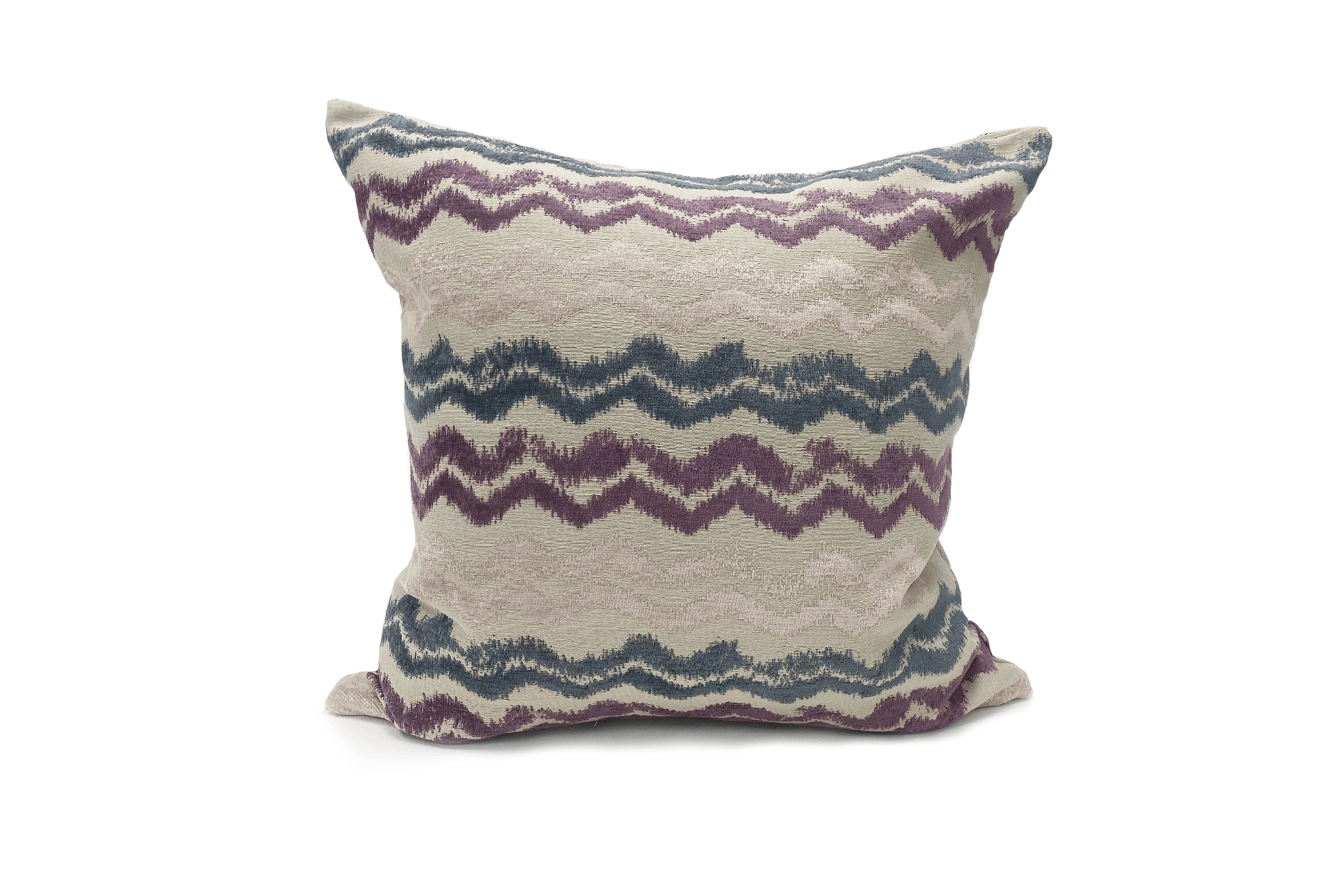 Housse de coussin à motif zigzag