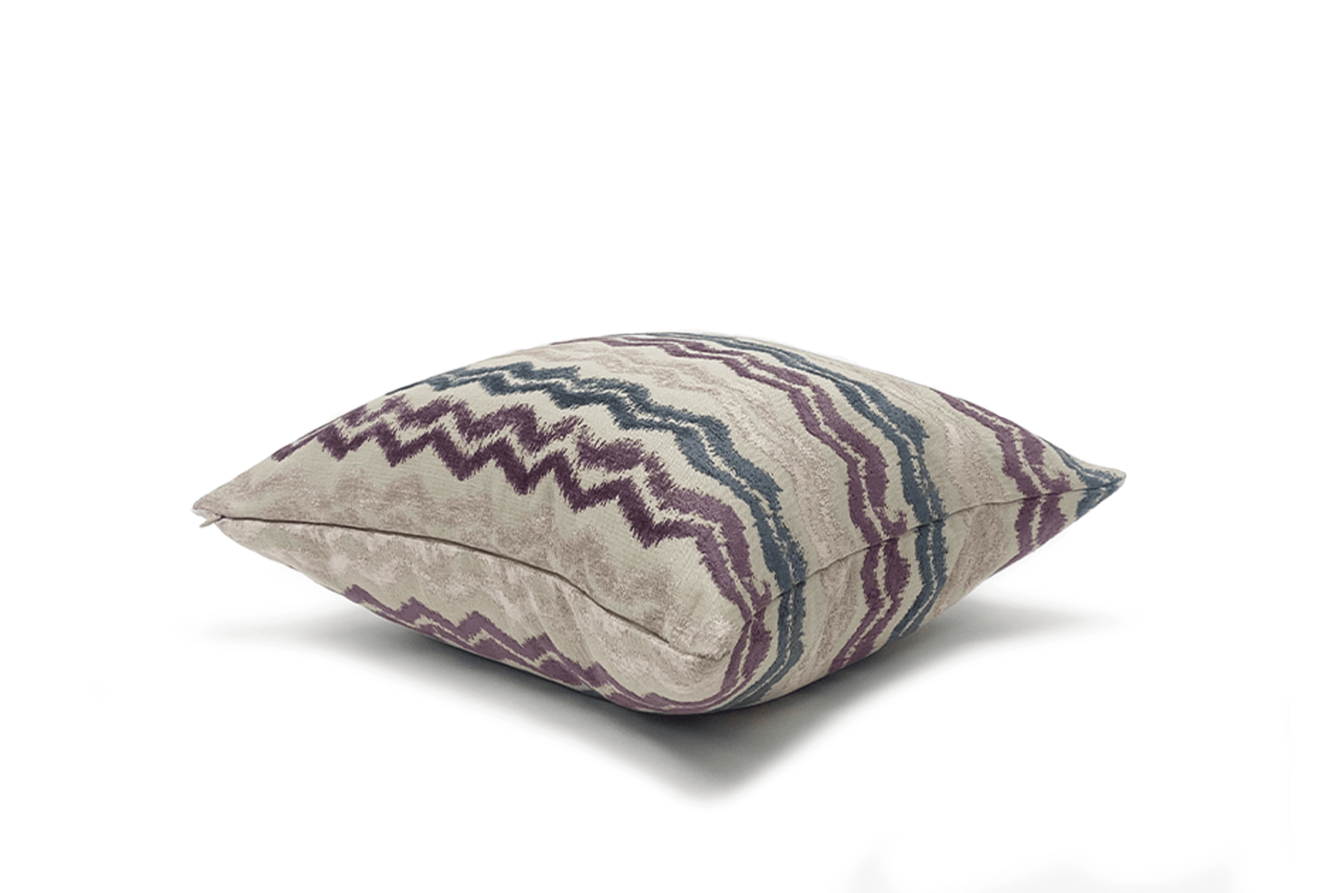 Housse de coussin à motif zigzag