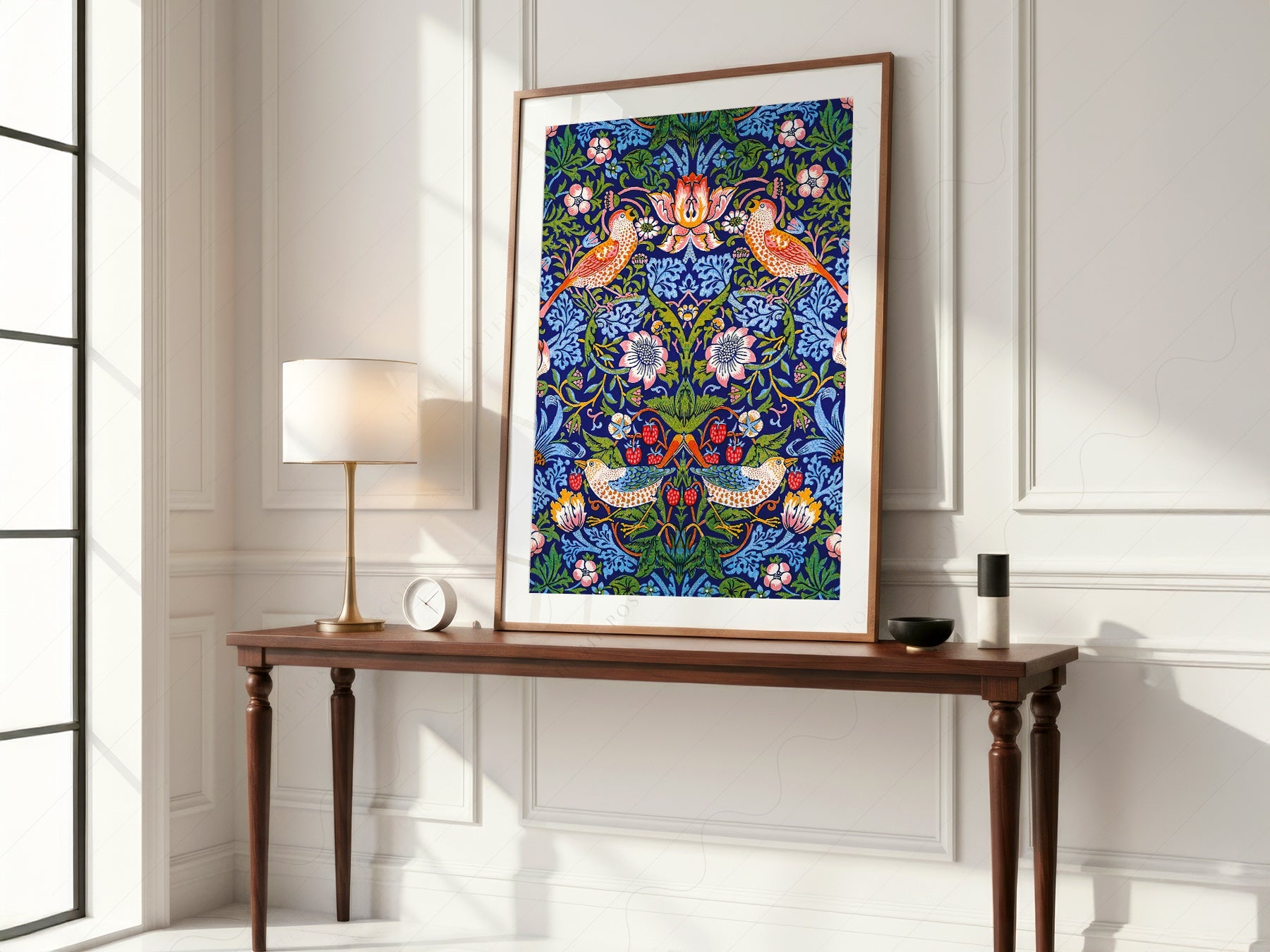 William Morris Strawberry Thief Art Print – Arts and Crafts Wall Decor