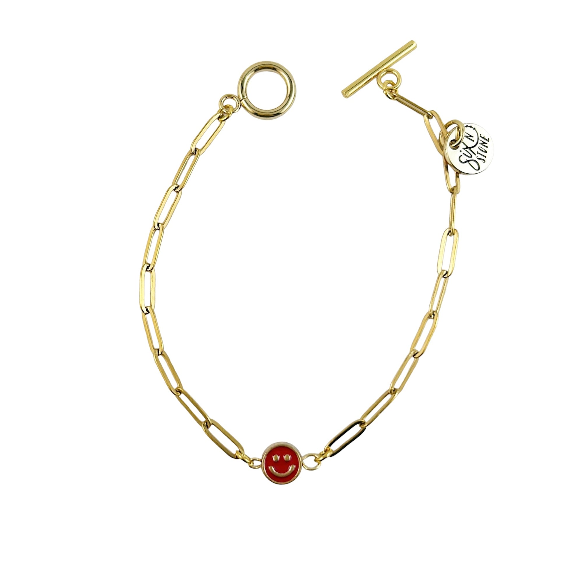 Red Happiness Chain Bracelet
