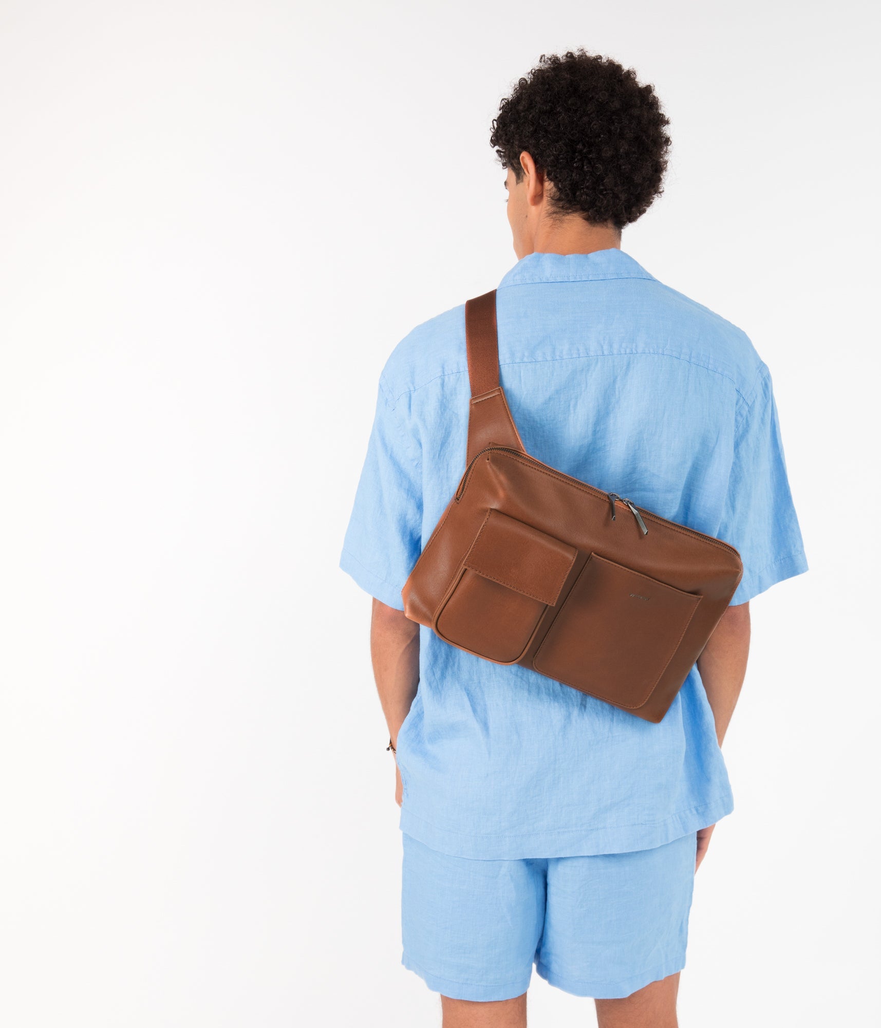 Sac bandoulière végétalien TREY - Vintage