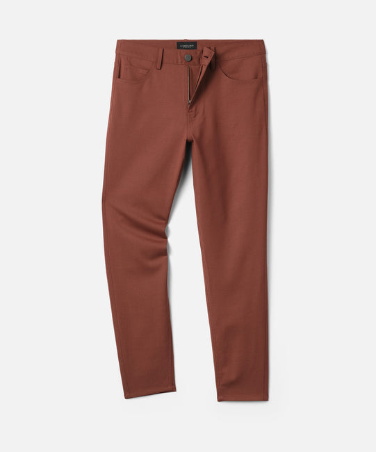 Pantalon de voyage slim en laine mérinos pour femme