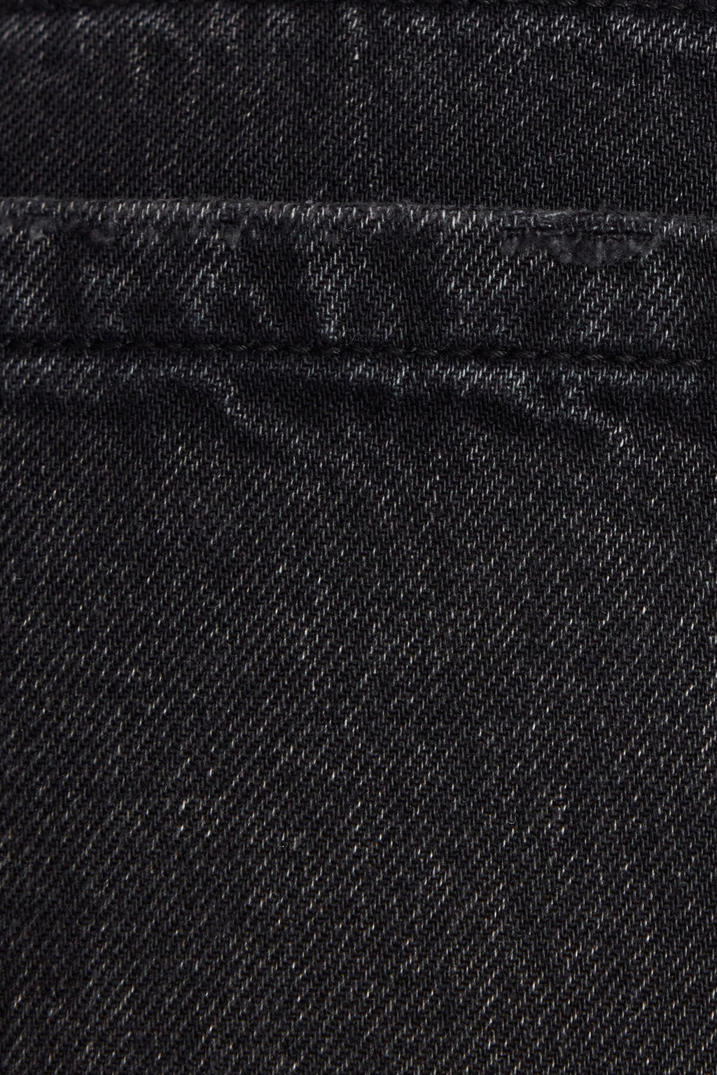 Short en jean taille basse à revers