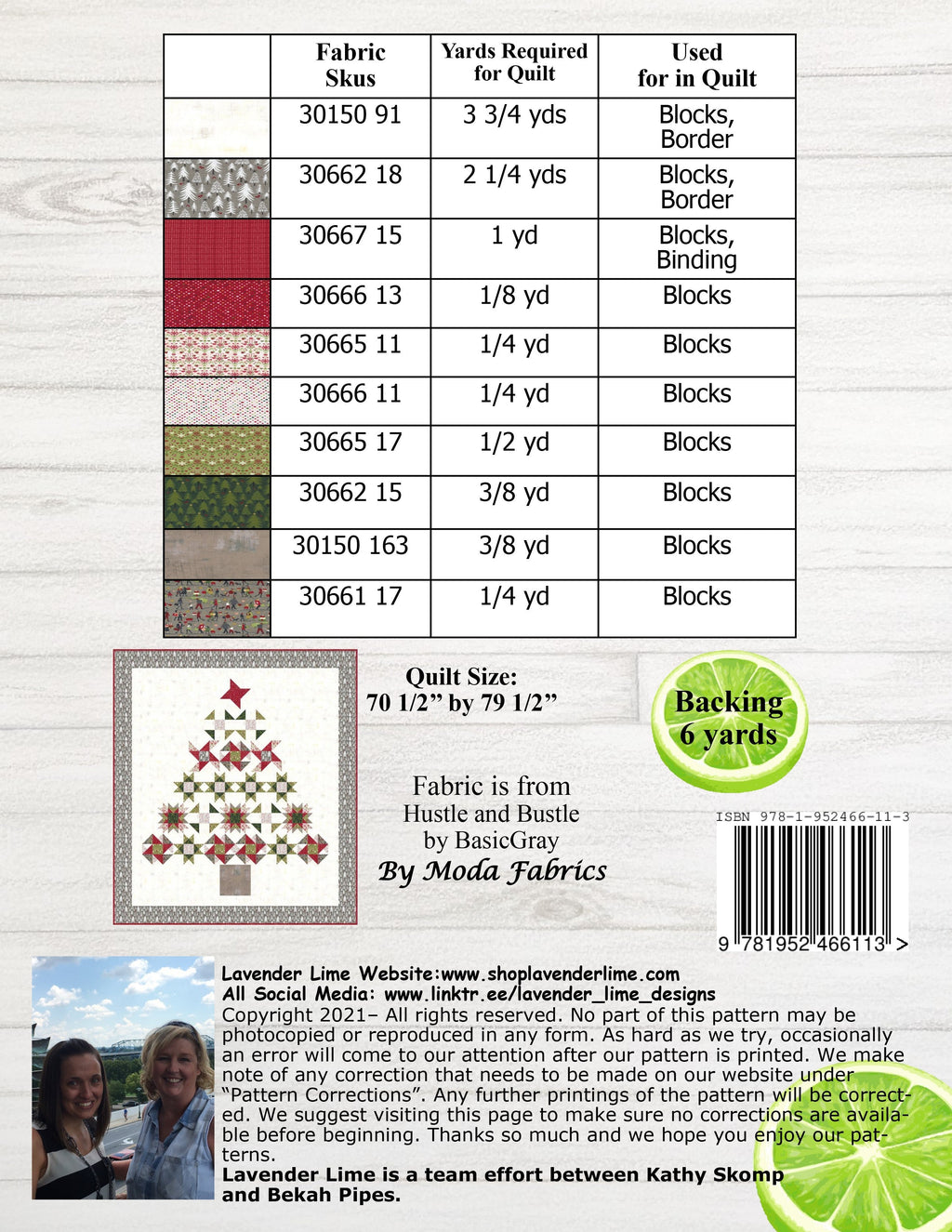 Lavender Lime Quilting - Christmas At Home Quilt Book