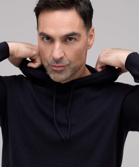 Men's Merino Cashmere Hoodie