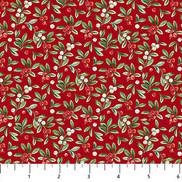 Deborah Edwards - Home for Christmas - Mistletoe Red - DP28931-24