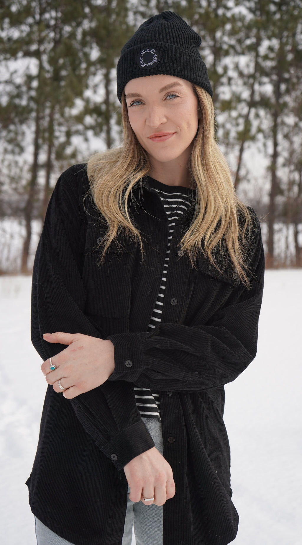 Corduroy Jacket - Black