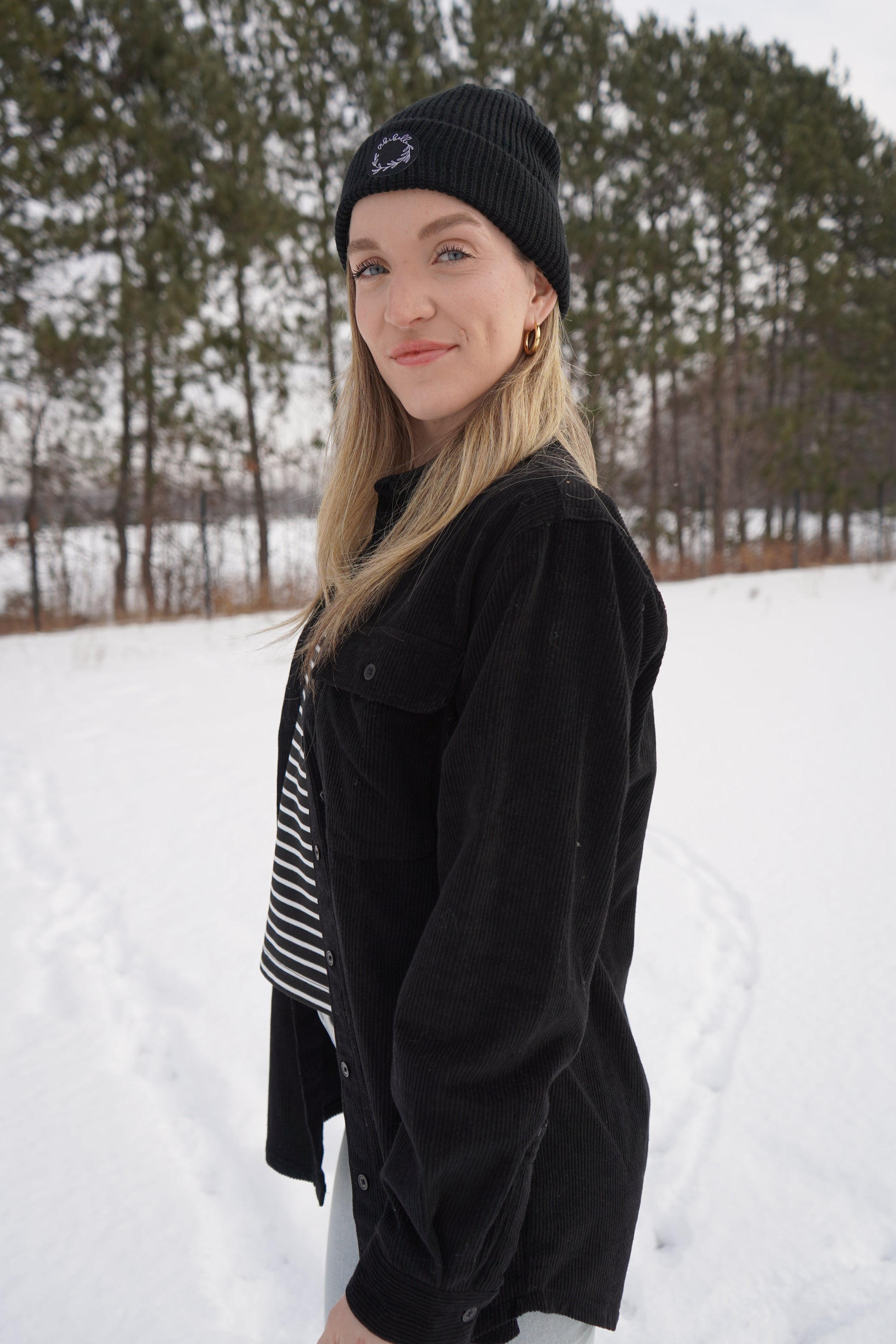 Corduroy Jacket - Black