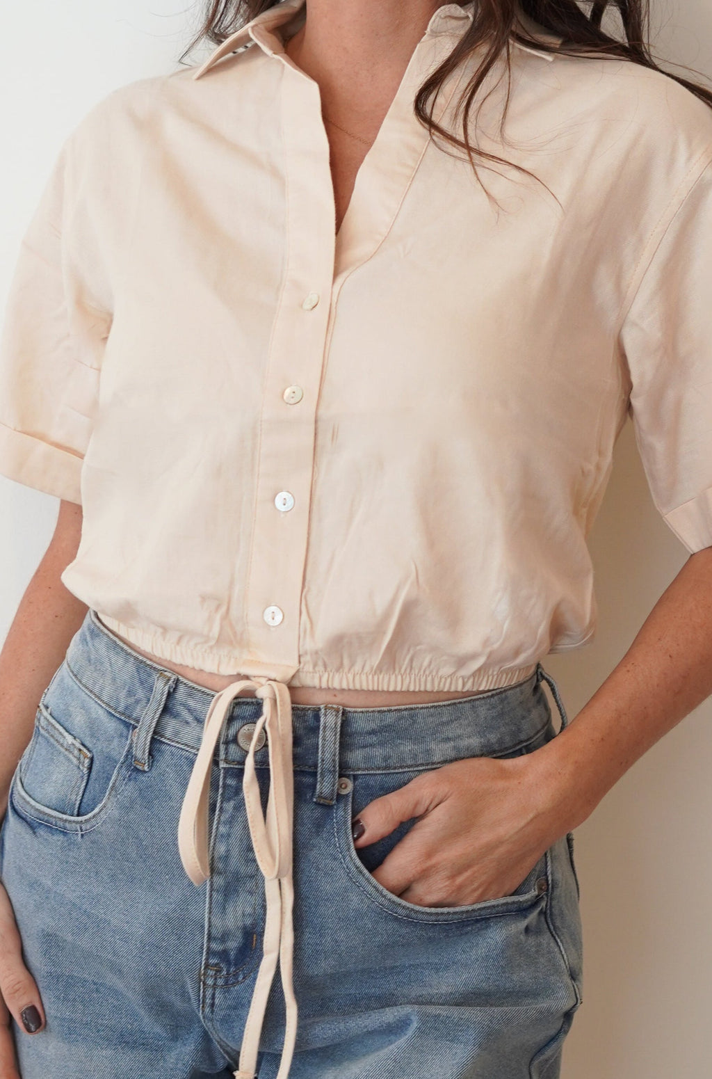 Popsicle Shirt - Beige