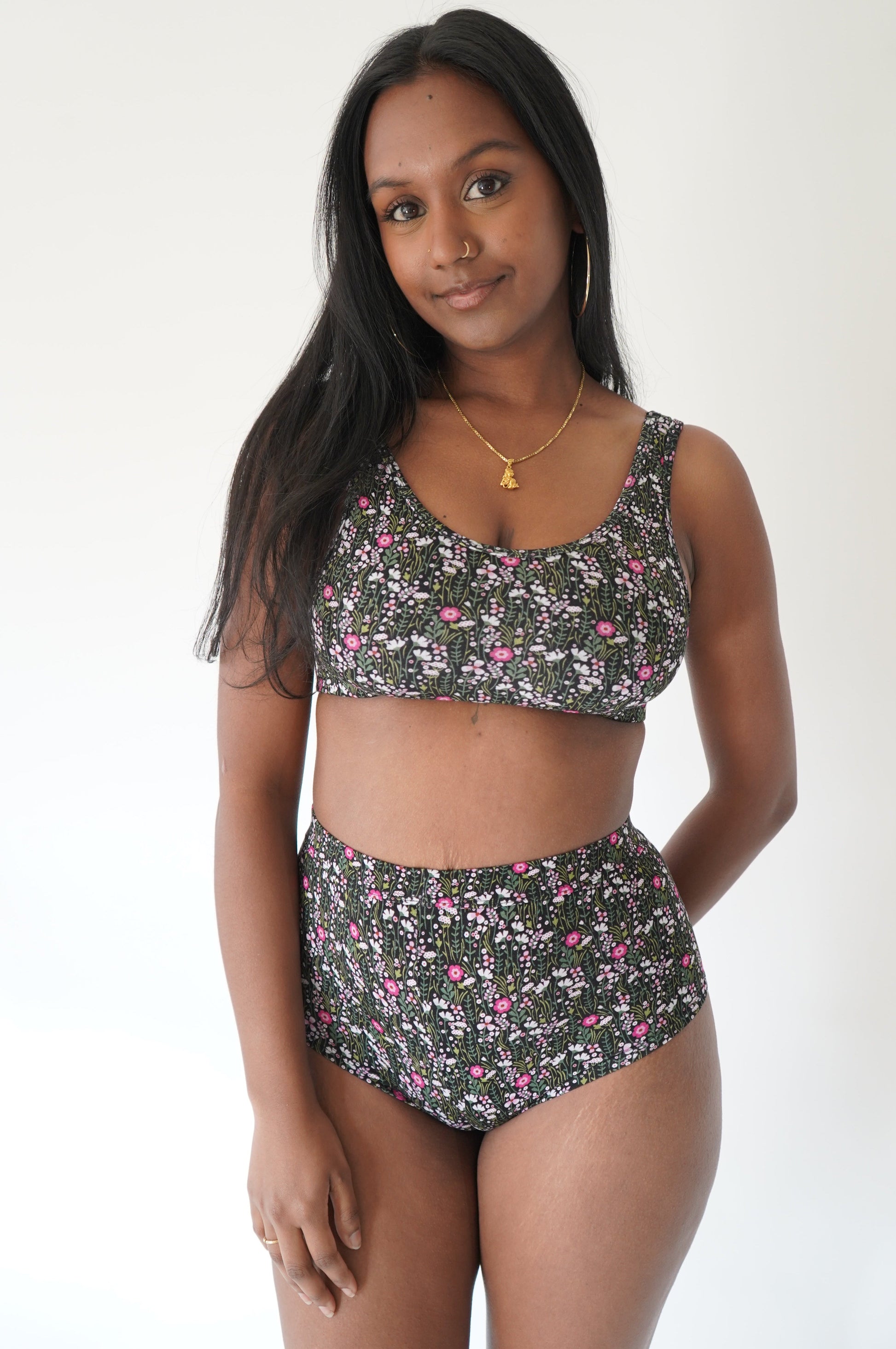 Basic Floral Bralette