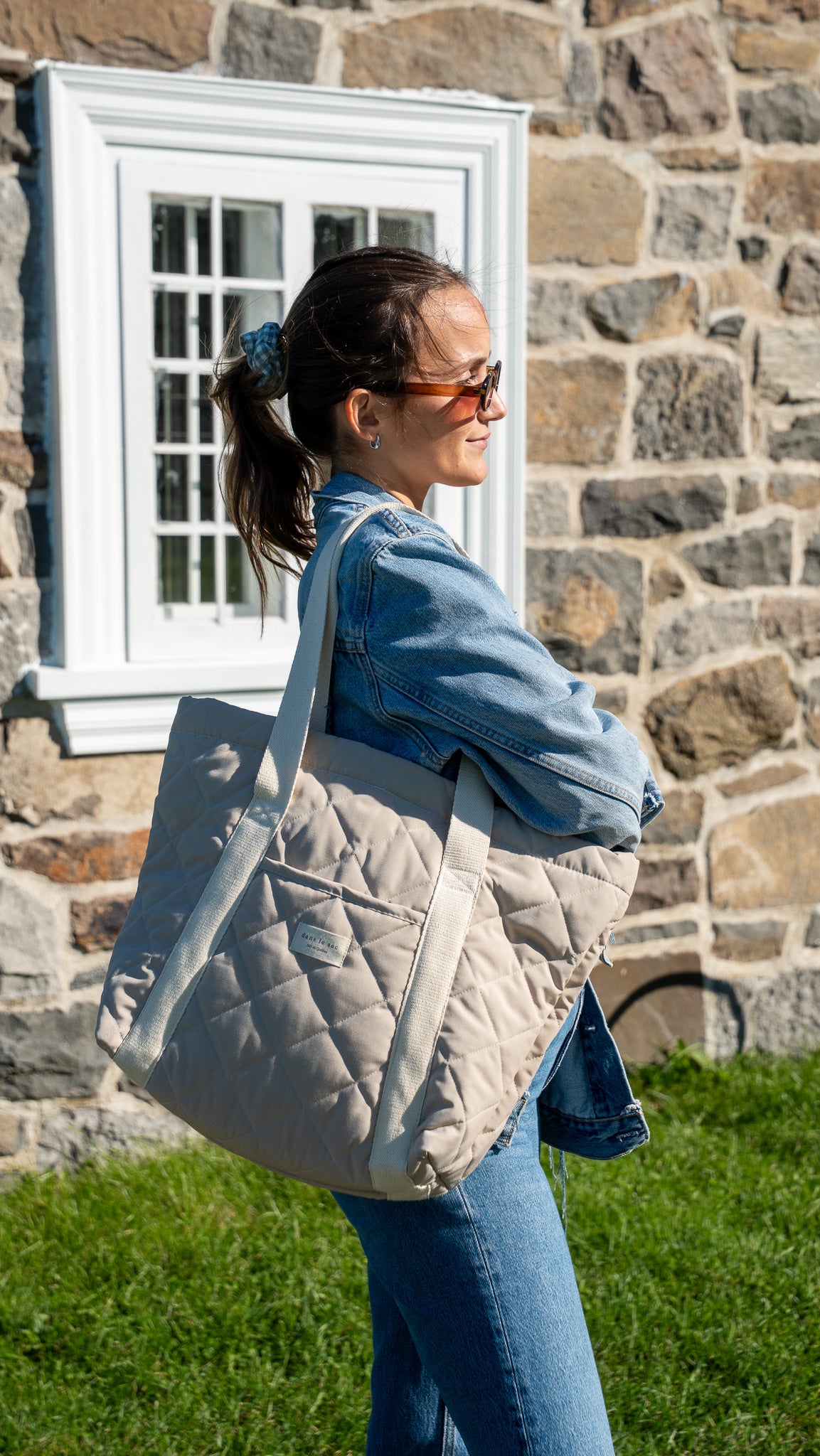 Sac fourre-tout matelassé pour tous les jours