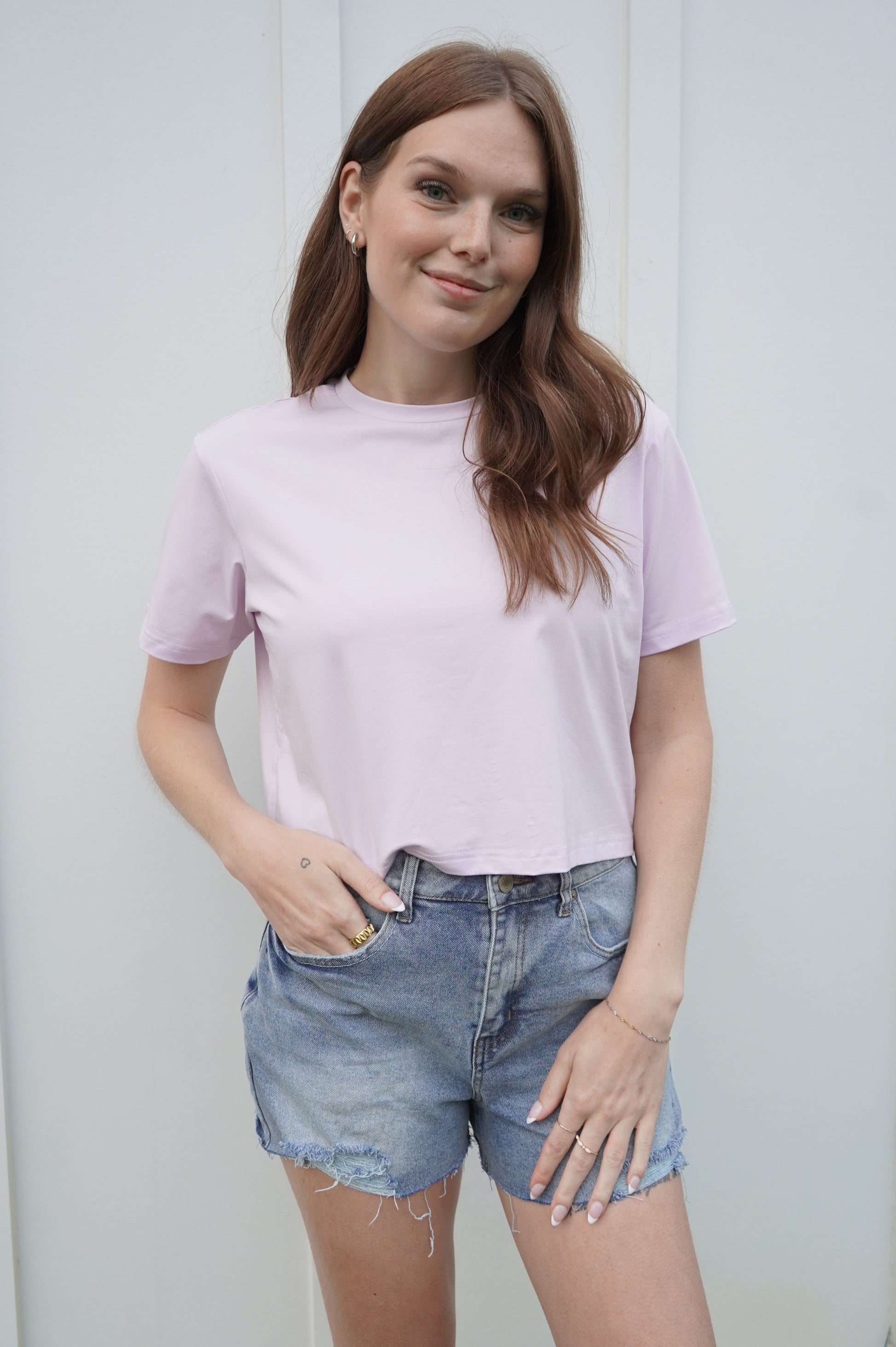 Crop top - Lila