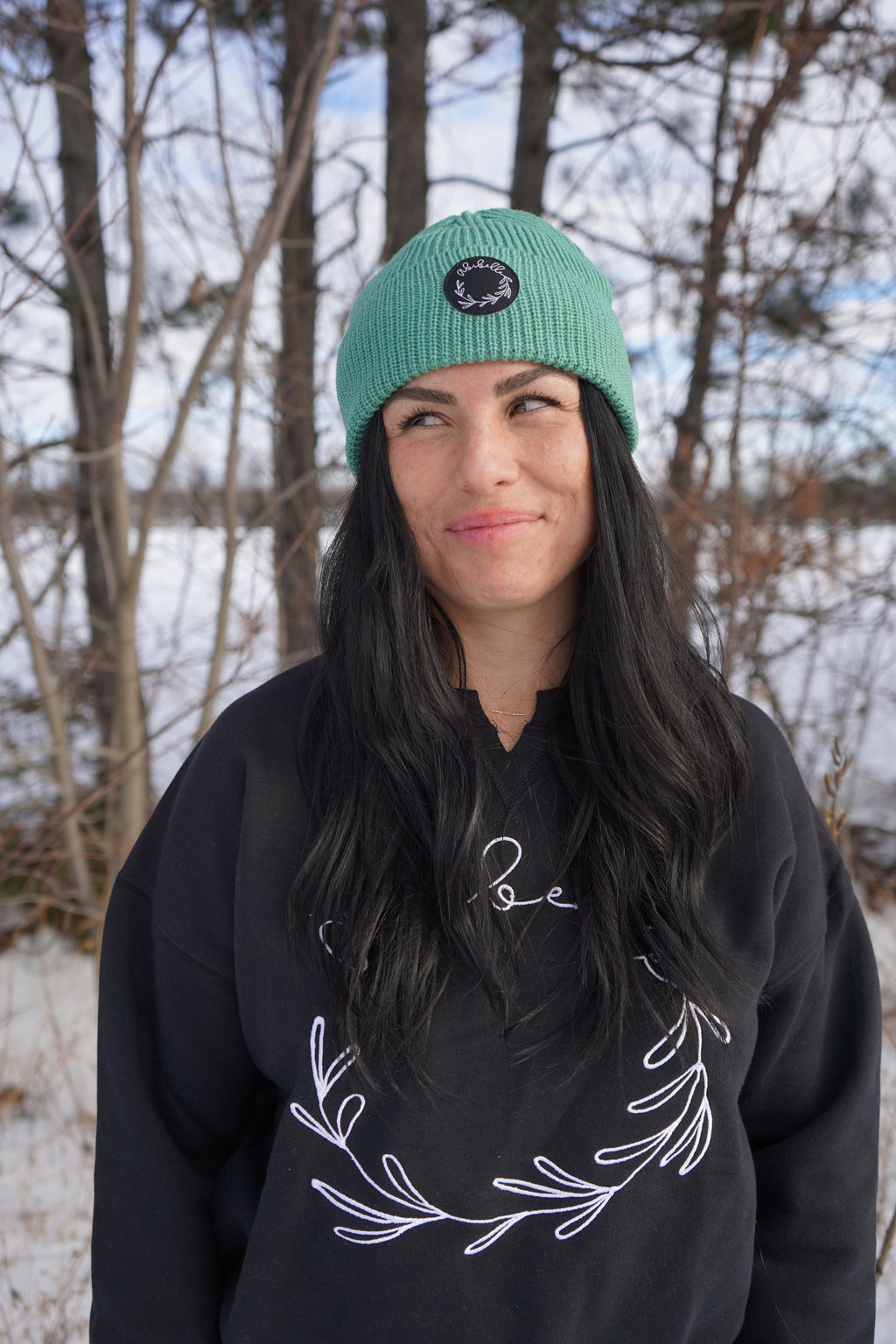 Mint Wool Beanie