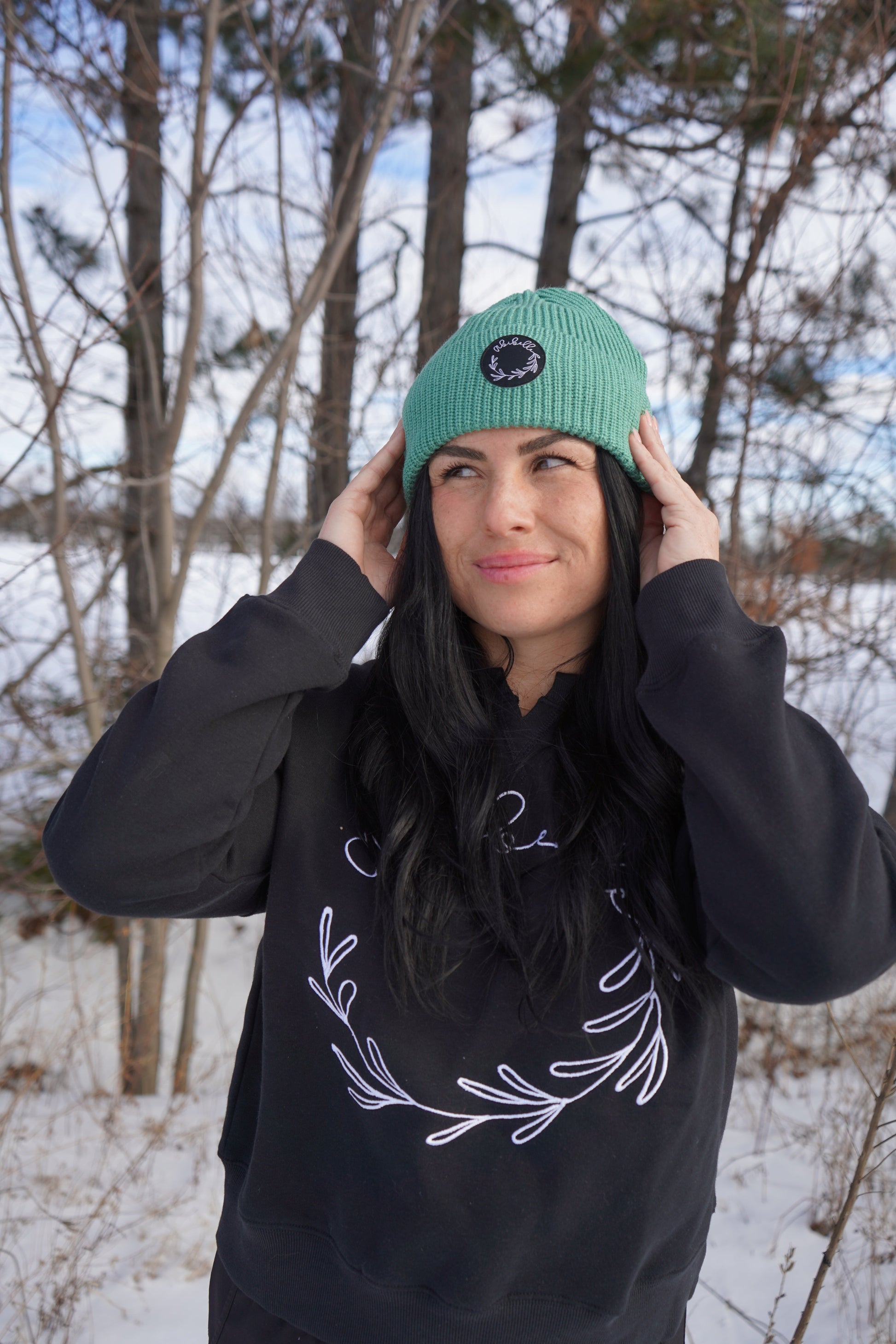 Mint Wool Beanie