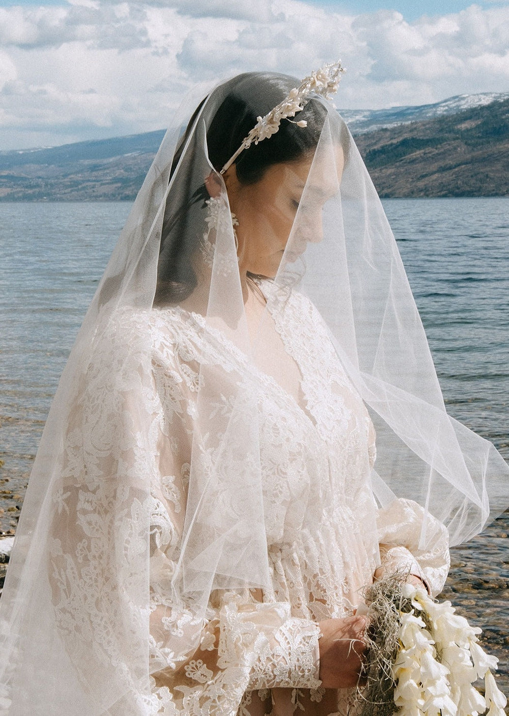 DAUPHINE Wedding Drop Veil