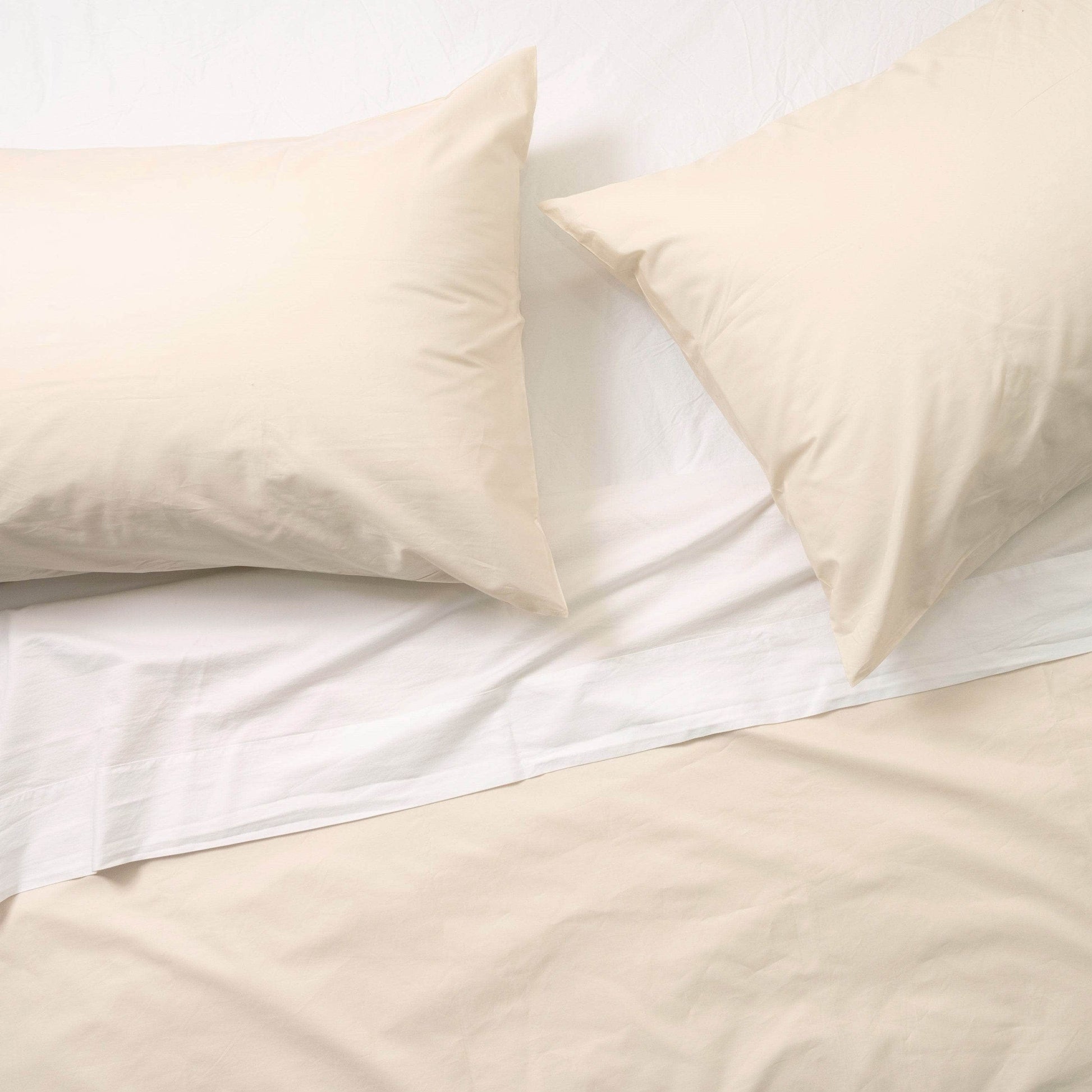 Essential Organic Percale Collection Duvet Cover