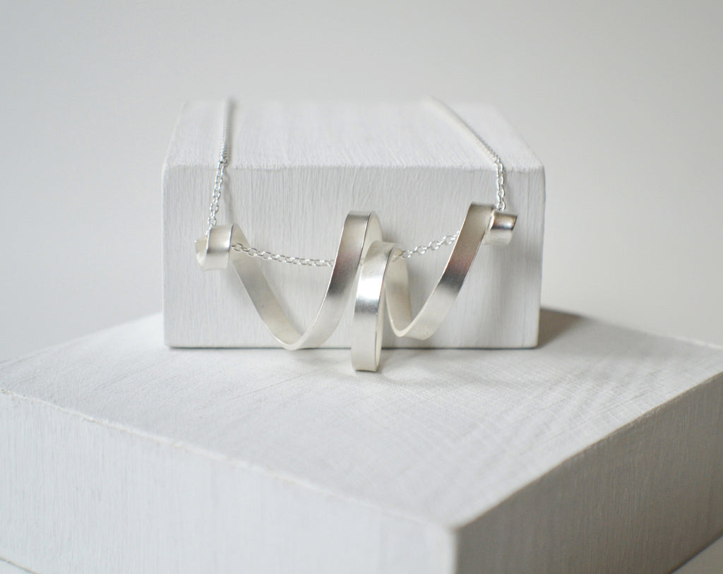 Ribbon Collection - Whirl Pendant