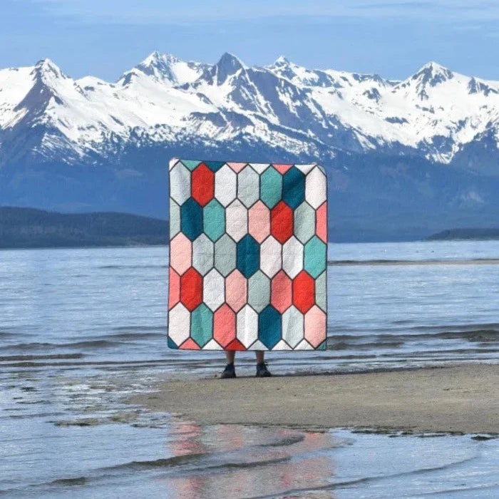 Kit de courtepointe pour vitraux d'église - Version couverture