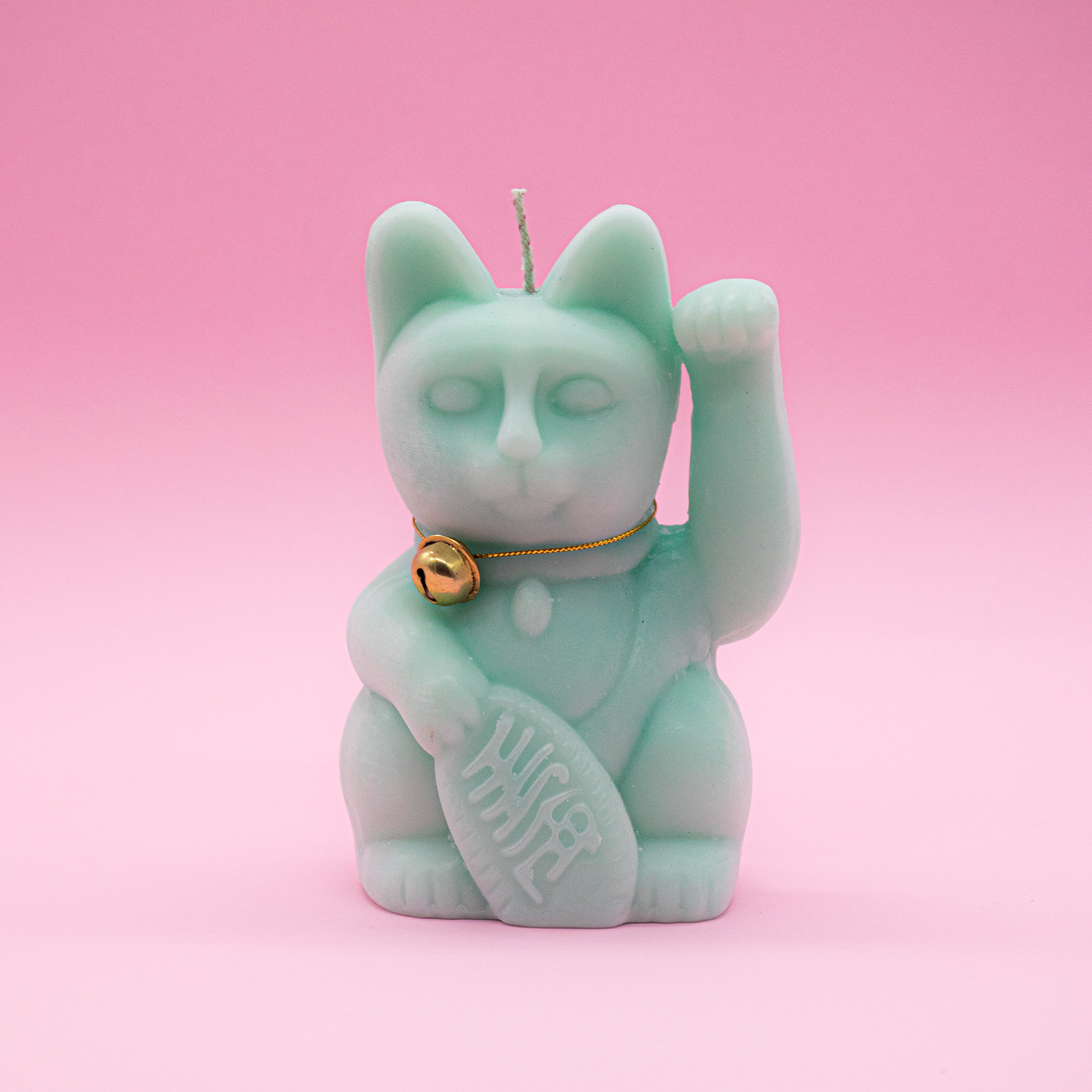 Mint Neko - Lucky Cat Candle