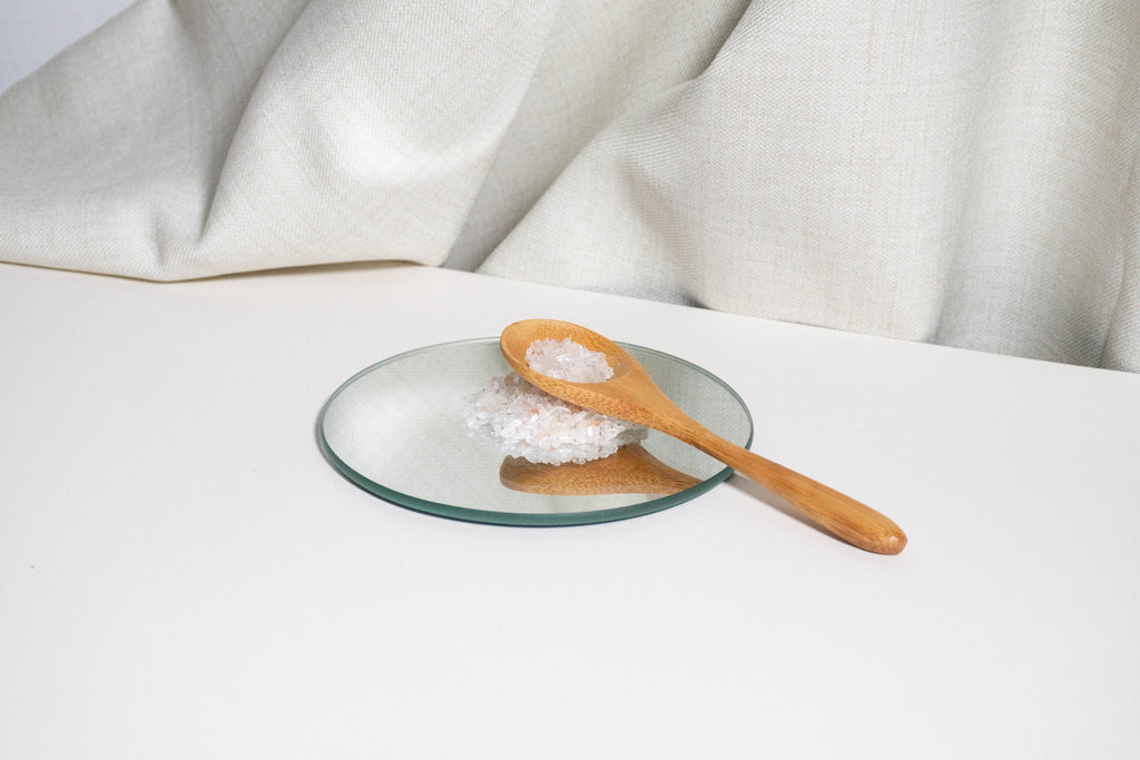 Sels de bain roses de l'Himalaya Hinoki